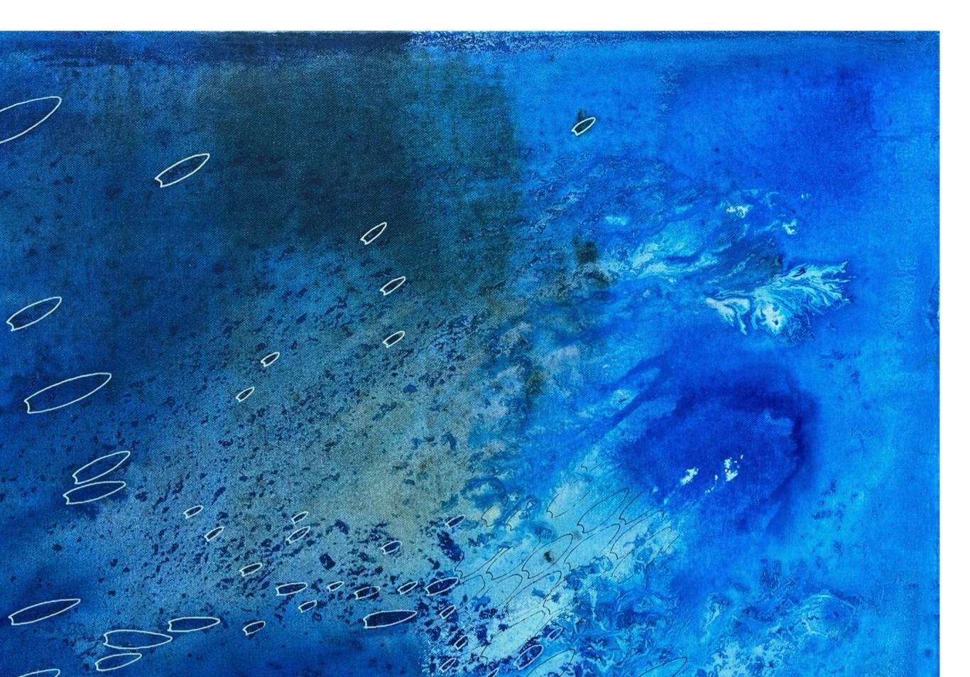 This beautiful acrylic on canvas by Eran Shmueli will bring color to any room it will be placed in.

Eran Shmueli is an artist whose life and work are deeply intertwined with creativity. Growing up in the artist village of Ein Hod, Israel, and