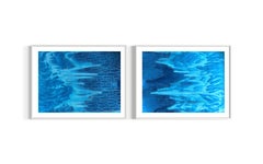 Deep blue sea - abstract painting