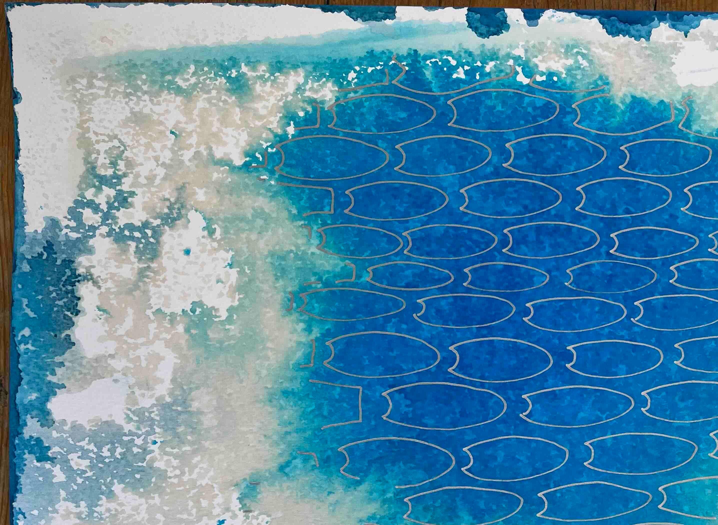 Dieses wunderschöne Diptychon von Eran Shmueli bringt Farbe in jeden Raum, in dem es aufgestellt wird.
Es handelt sich um 2 handgefertigte Stücke, die in einer Rolle geliefert werden, aber auch gerahmt verschickt werden können.  mit zusätzlichen