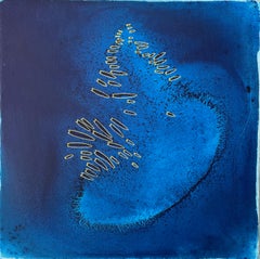 Silent reef - abstract painting