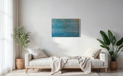 Where Water Meets Light -  Acrylic Painting on Canvas, 80X120 cm