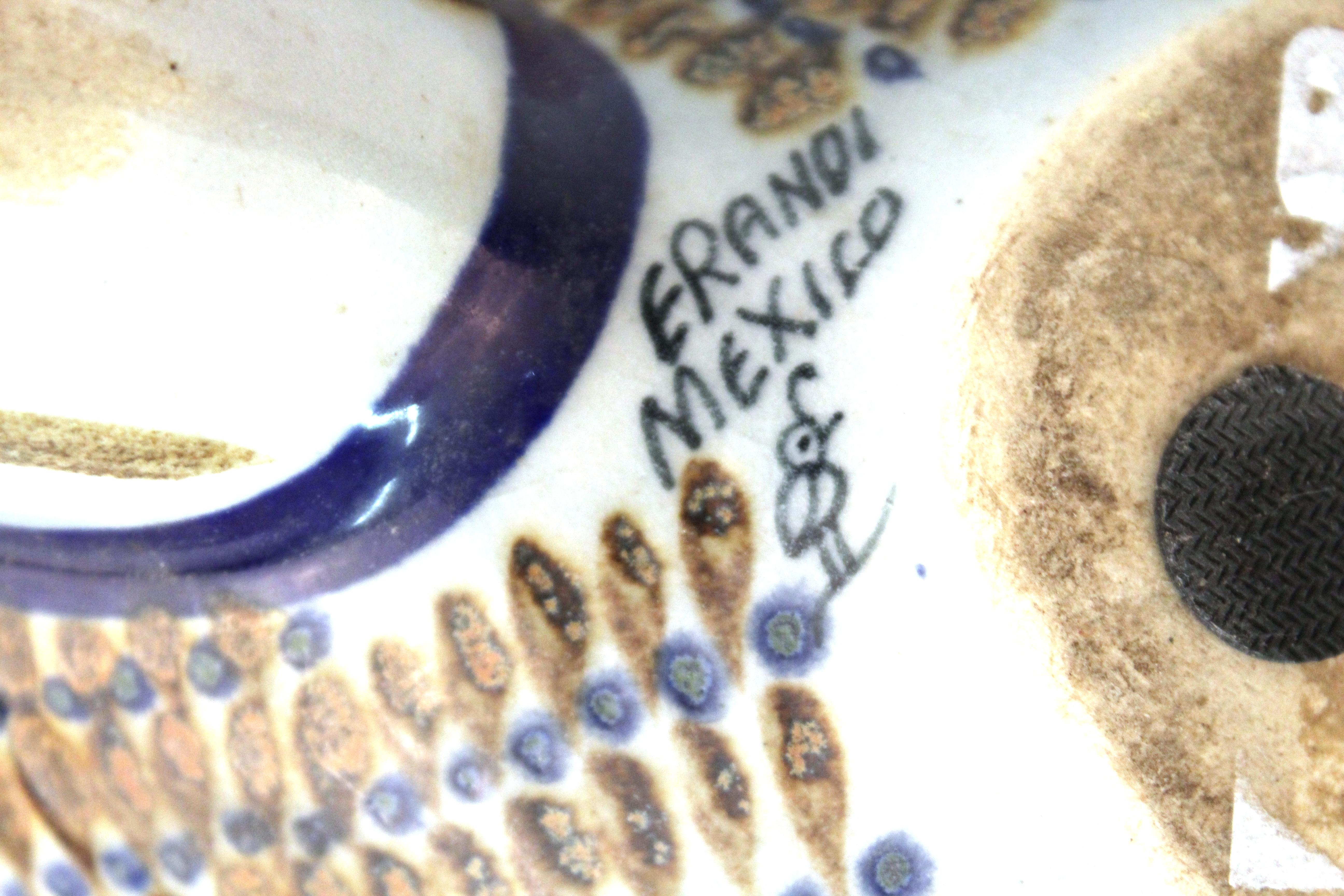 Poisson Erandi en poterie d'art populaire mexicain 1