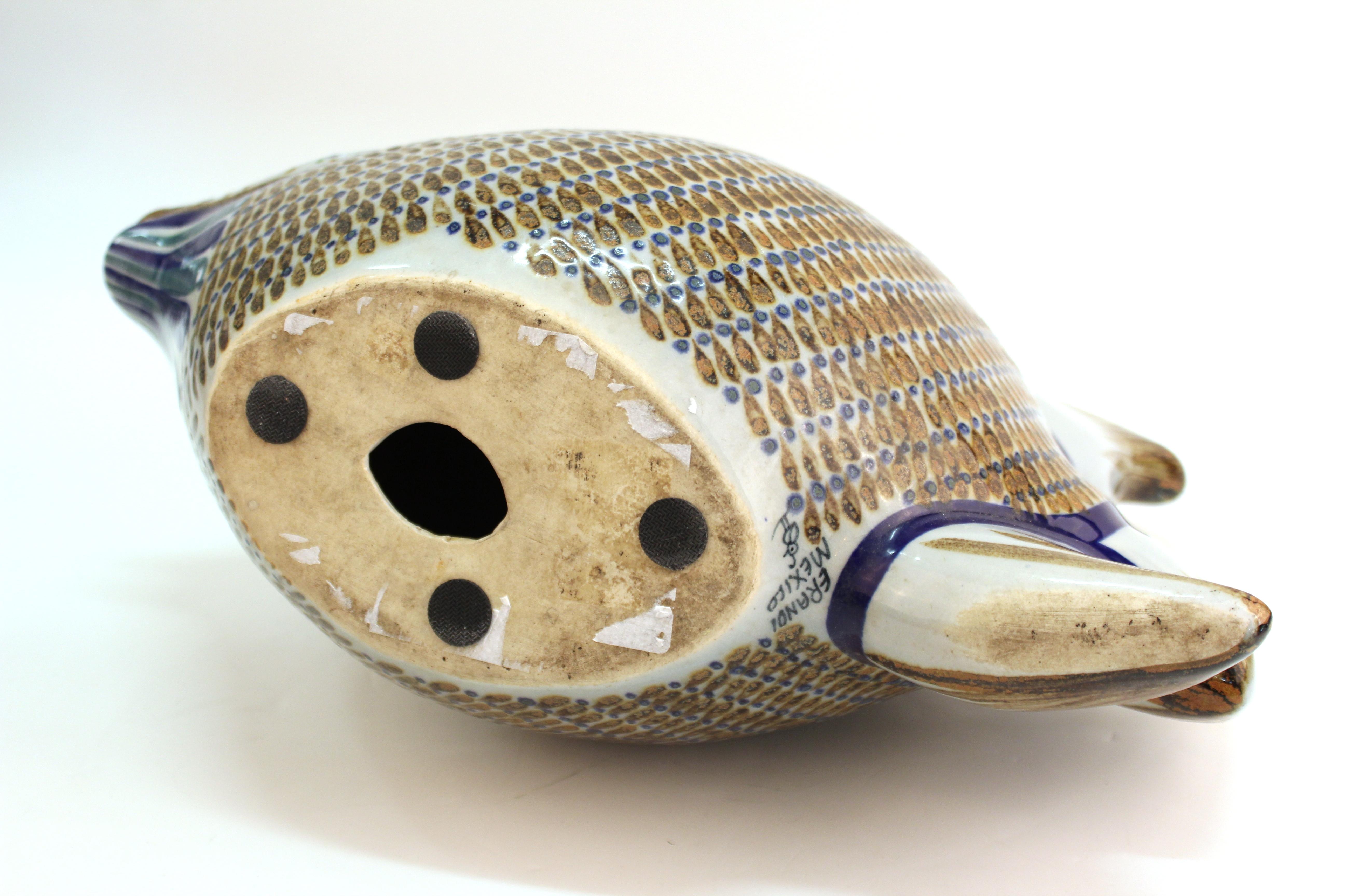 Poteries Poisson Erandi en poterie d'art populaire mexicain