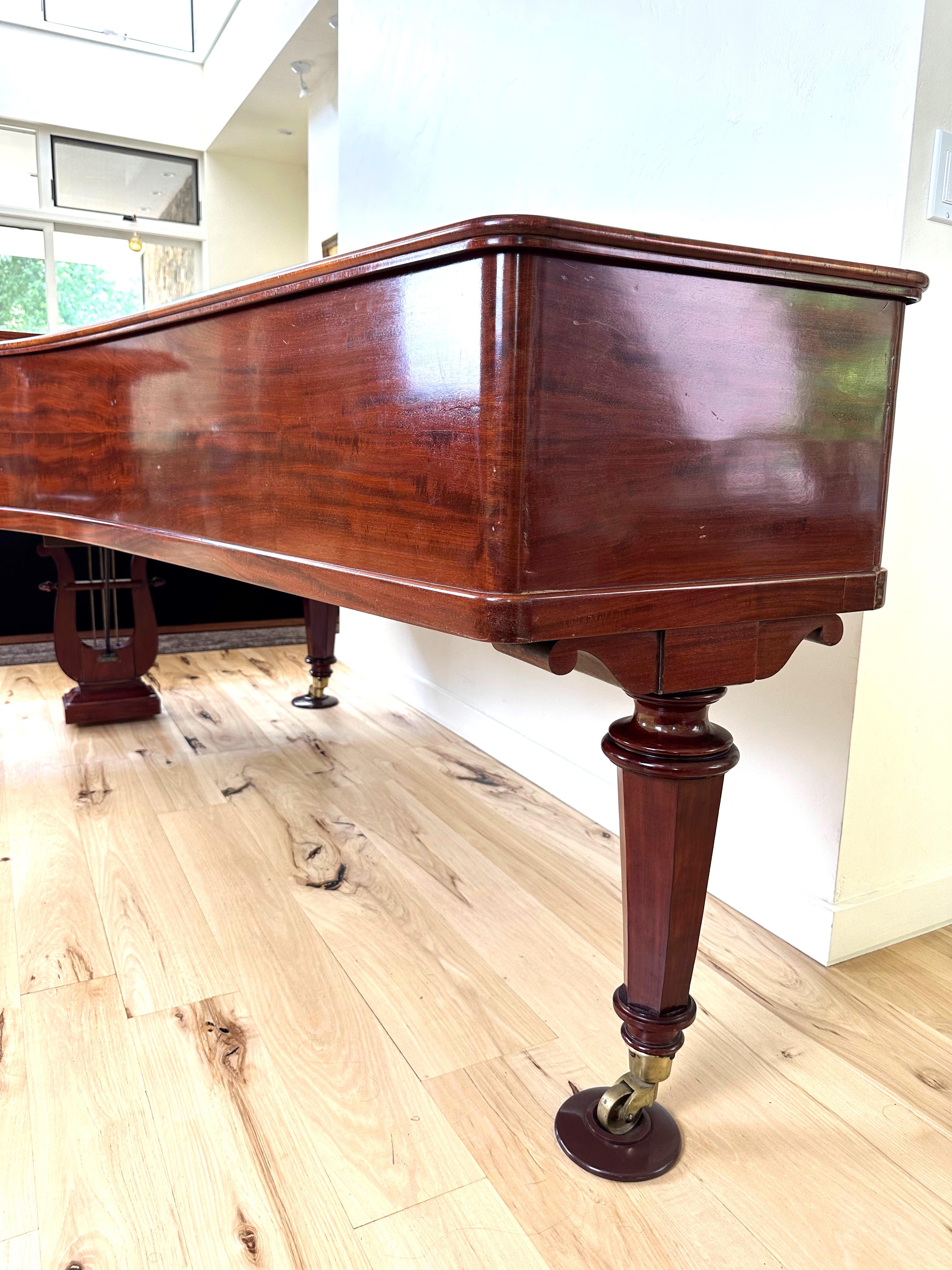 French Erard Parallel-Strung Grand Piano, Paris, 1845 For Sale