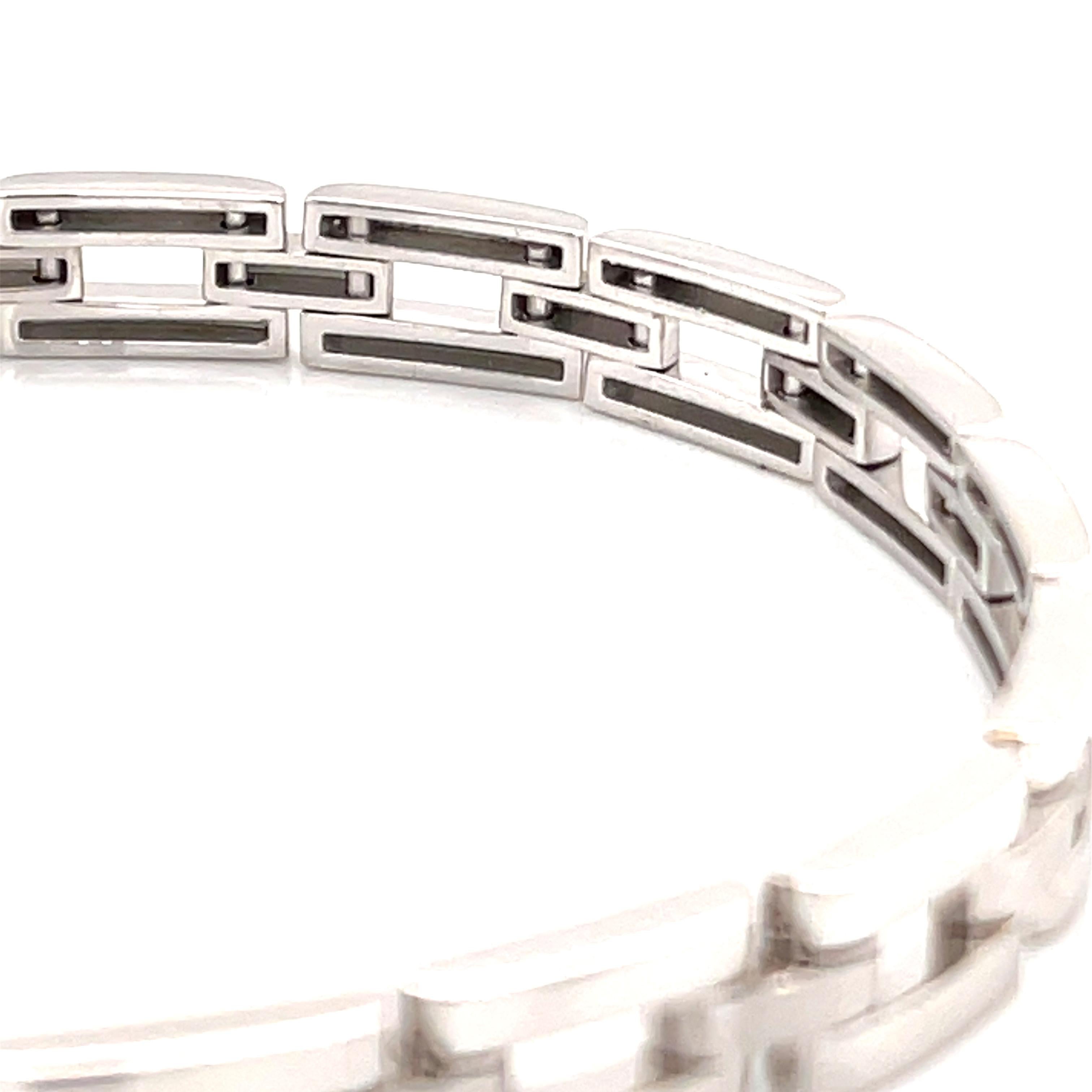 Bracciale A Link in oro bianco 18 carati Eras In condizioni Nuovo in vendita a Ridgefield, CT