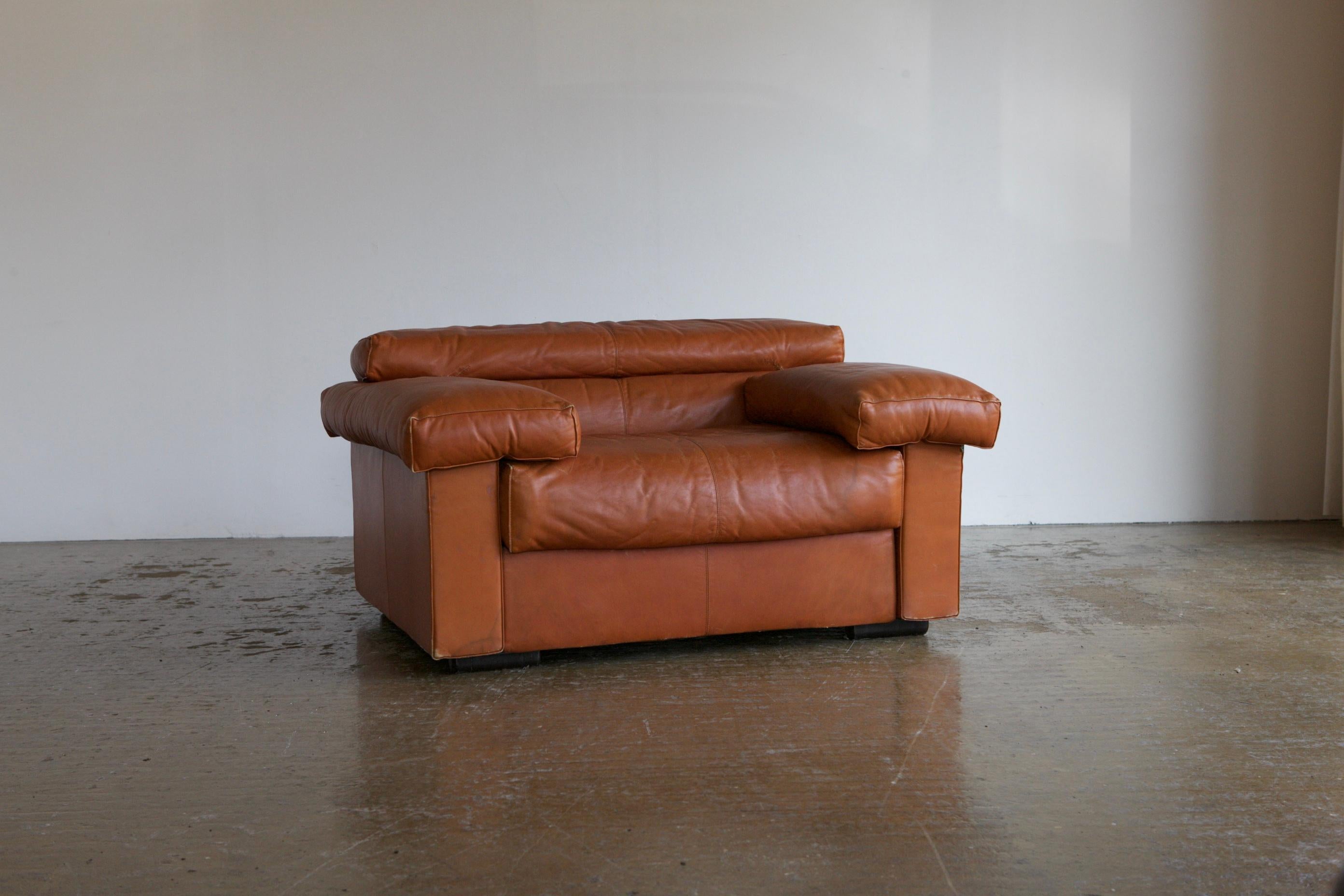 Mid-Century Modern Erasmo Chair by Tobia & Afra Scarpa for B&B Italia