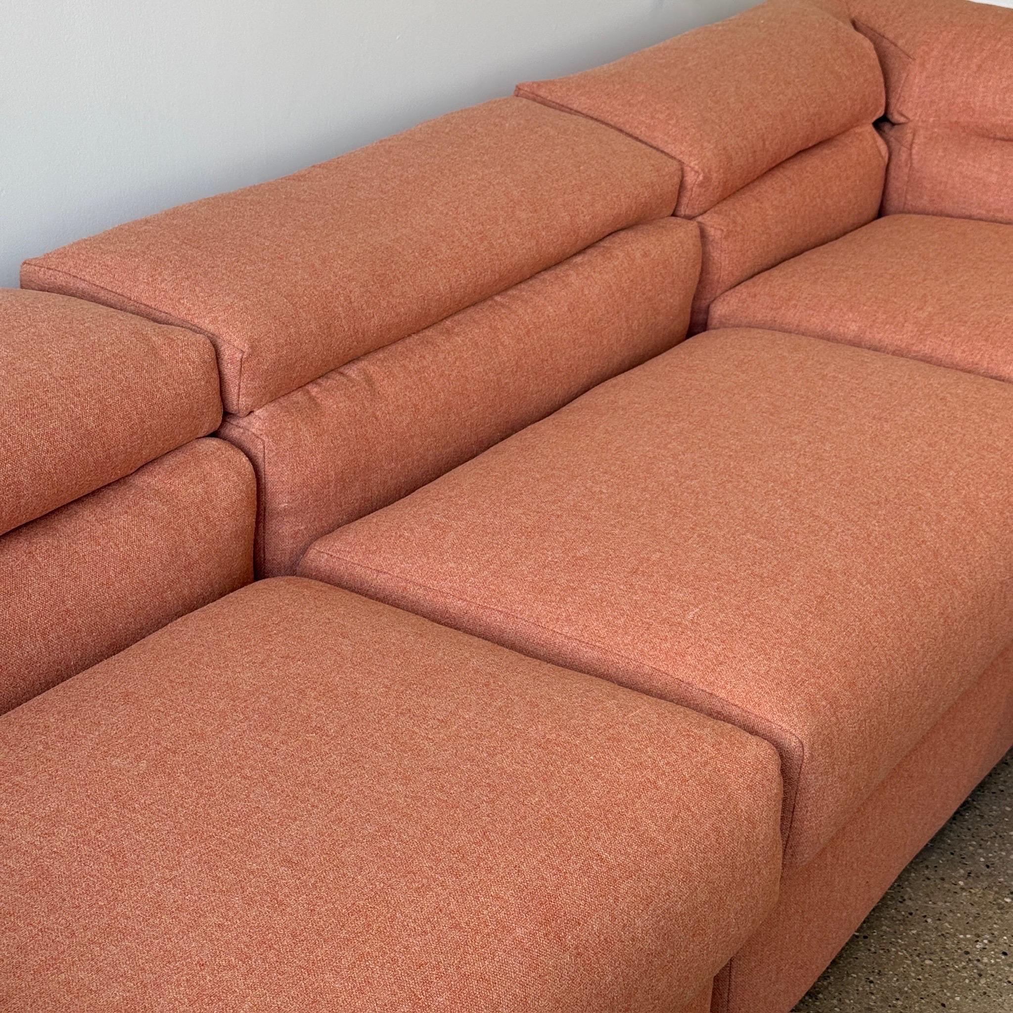 Erasmo Sectional by Afra + Tobia Scarpa for B&B Italia In Good Condition For Sale In Chicago, IL