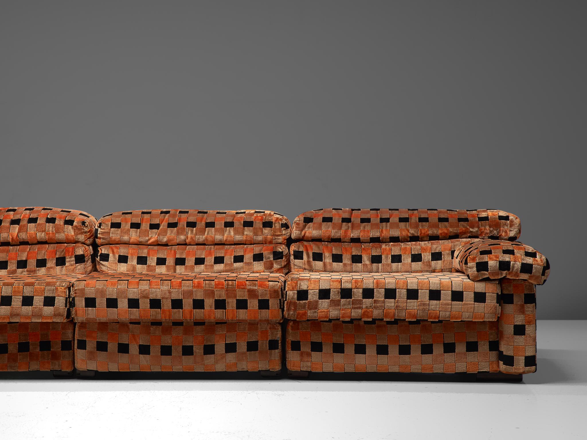 Italian 'Erasmo' Sectional Sofa by Afra and Tobia Scarpa, 1970s
