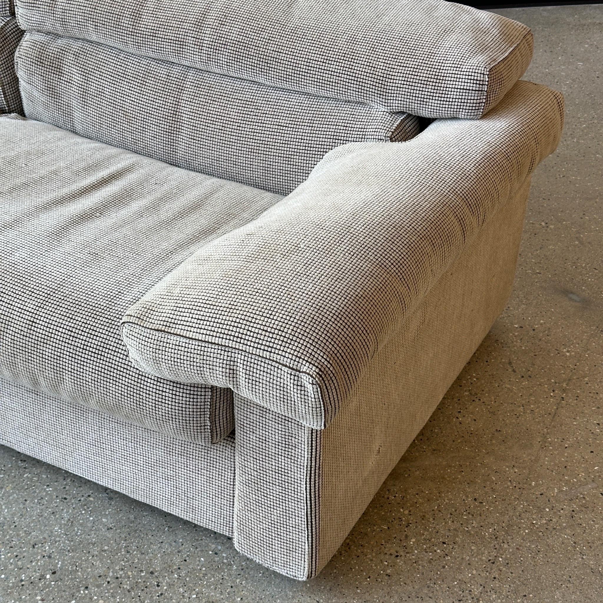 c. 1970s. Made in Italy. Injection molded foam frame. Extremely comfy.