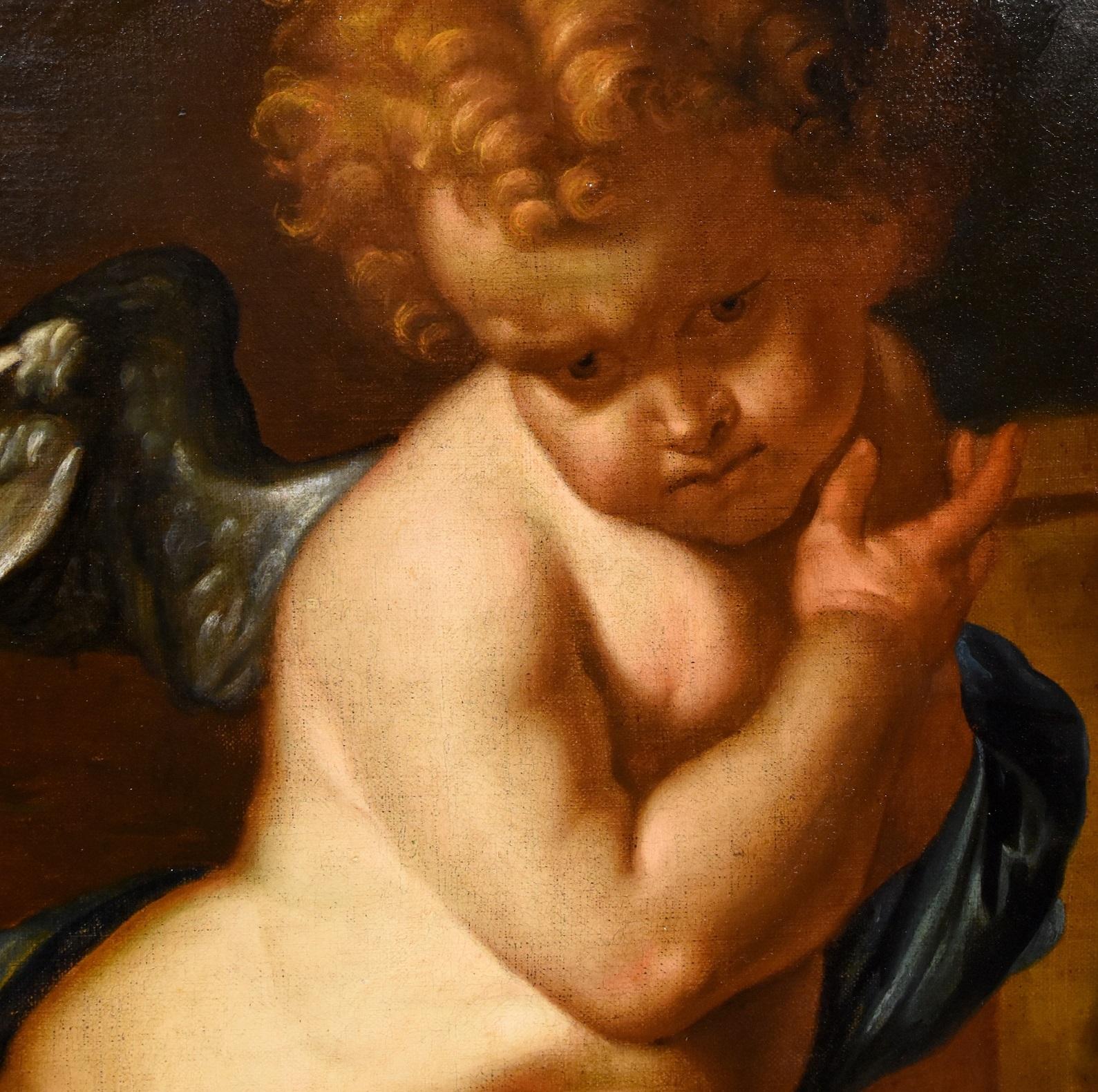 Quellinus Allegory - Peinture de coiffeuse - Huile sur toile - Grand maître flamand 17ème siècle  en vente 5