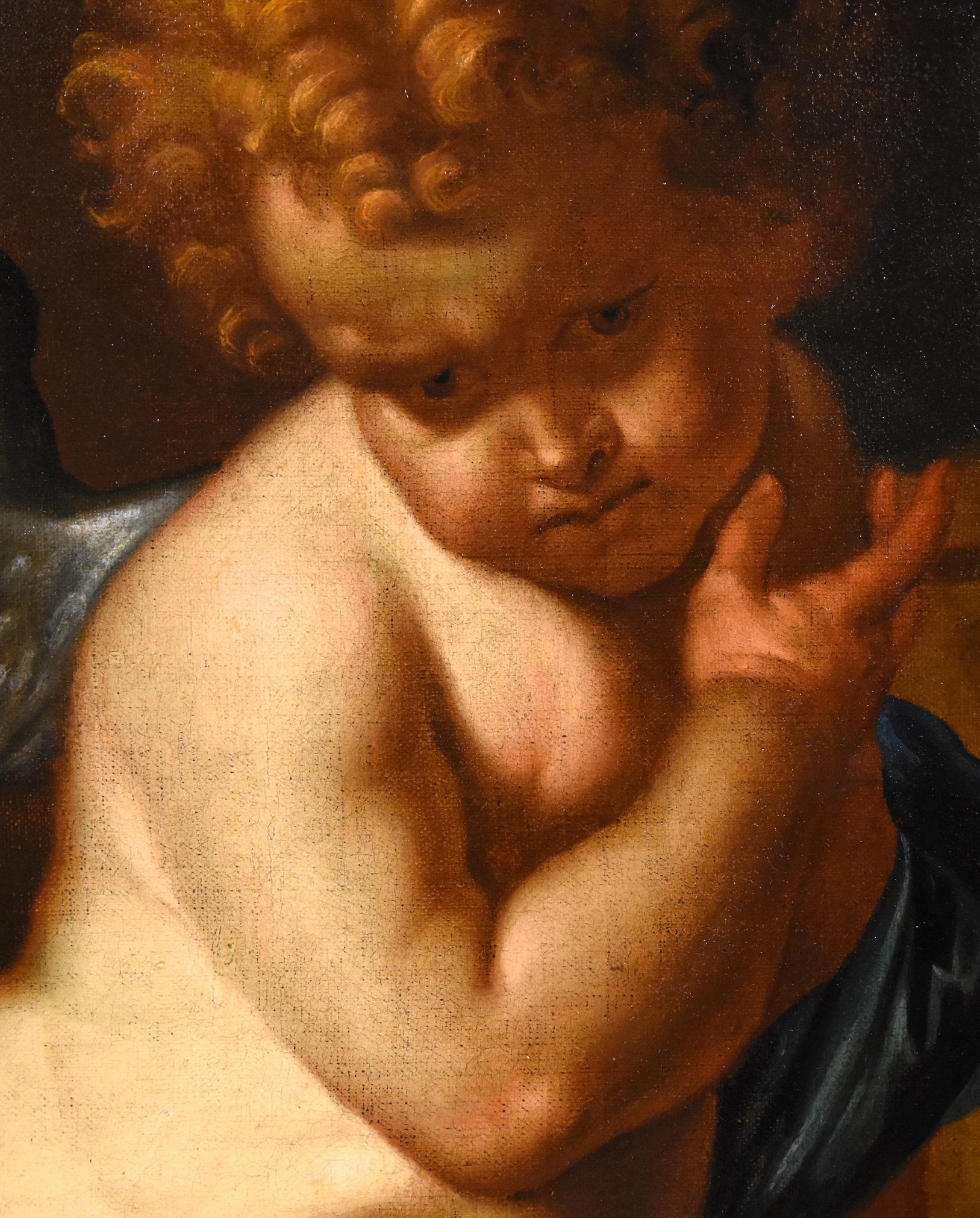 Quellinus Allegory - Peinture de coiffeuse - Huile sur toile - Grand maître flamand 17ème siècle  en vente 4