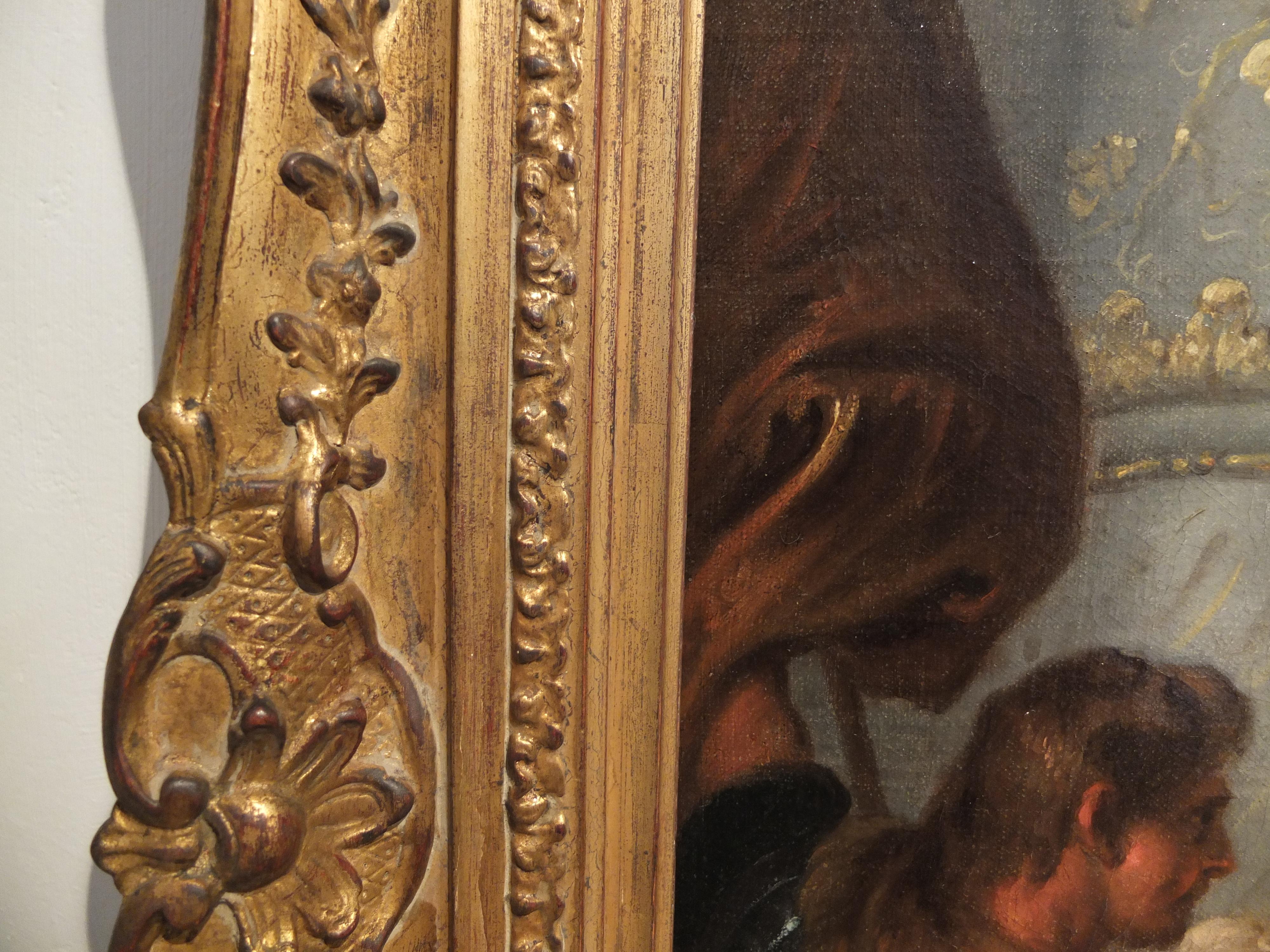 Kontinenz von Scipio, Erasmus Quellinus, Schule Rubens, Barockkunst, Alter Meister im Angebot 8