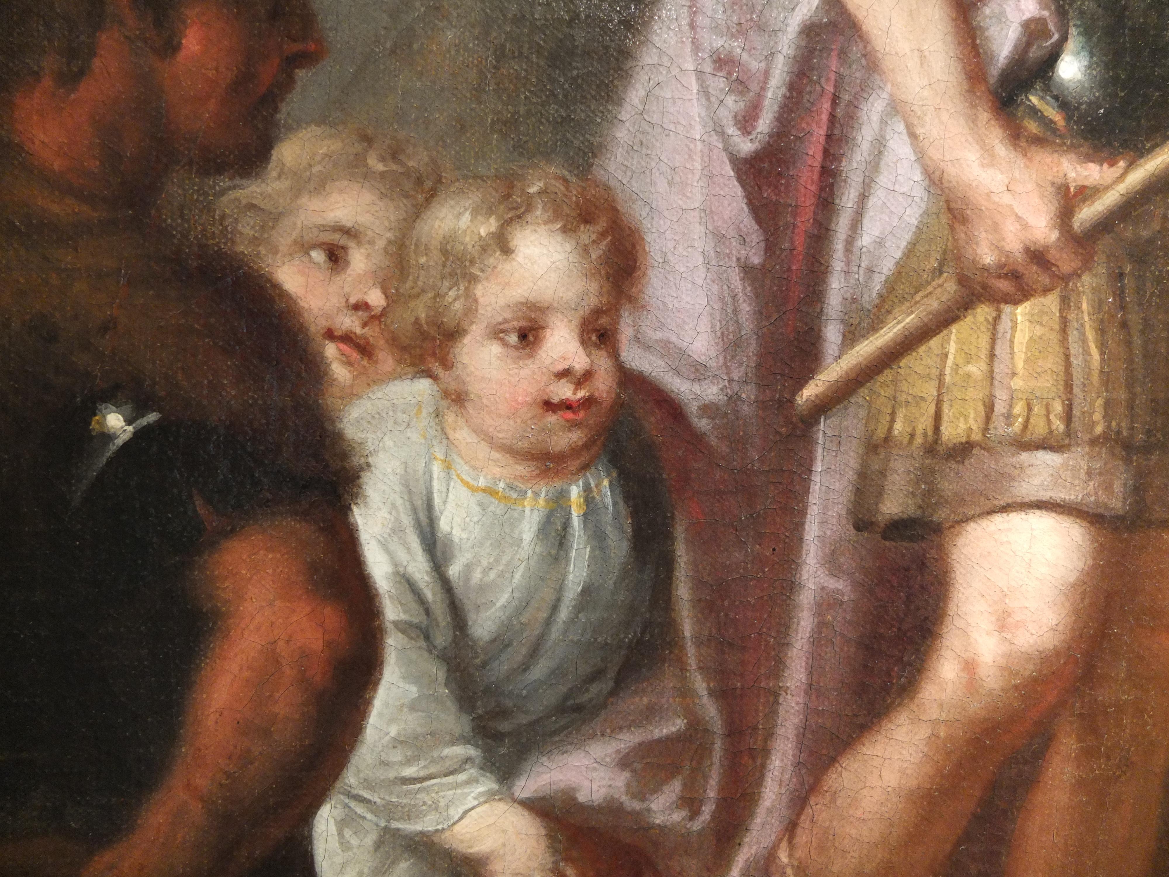 Kontinenz von Scipio, Erasmus Quellinus, Schule Rubens, Barockkunst, Alter Meister im Angebot 9