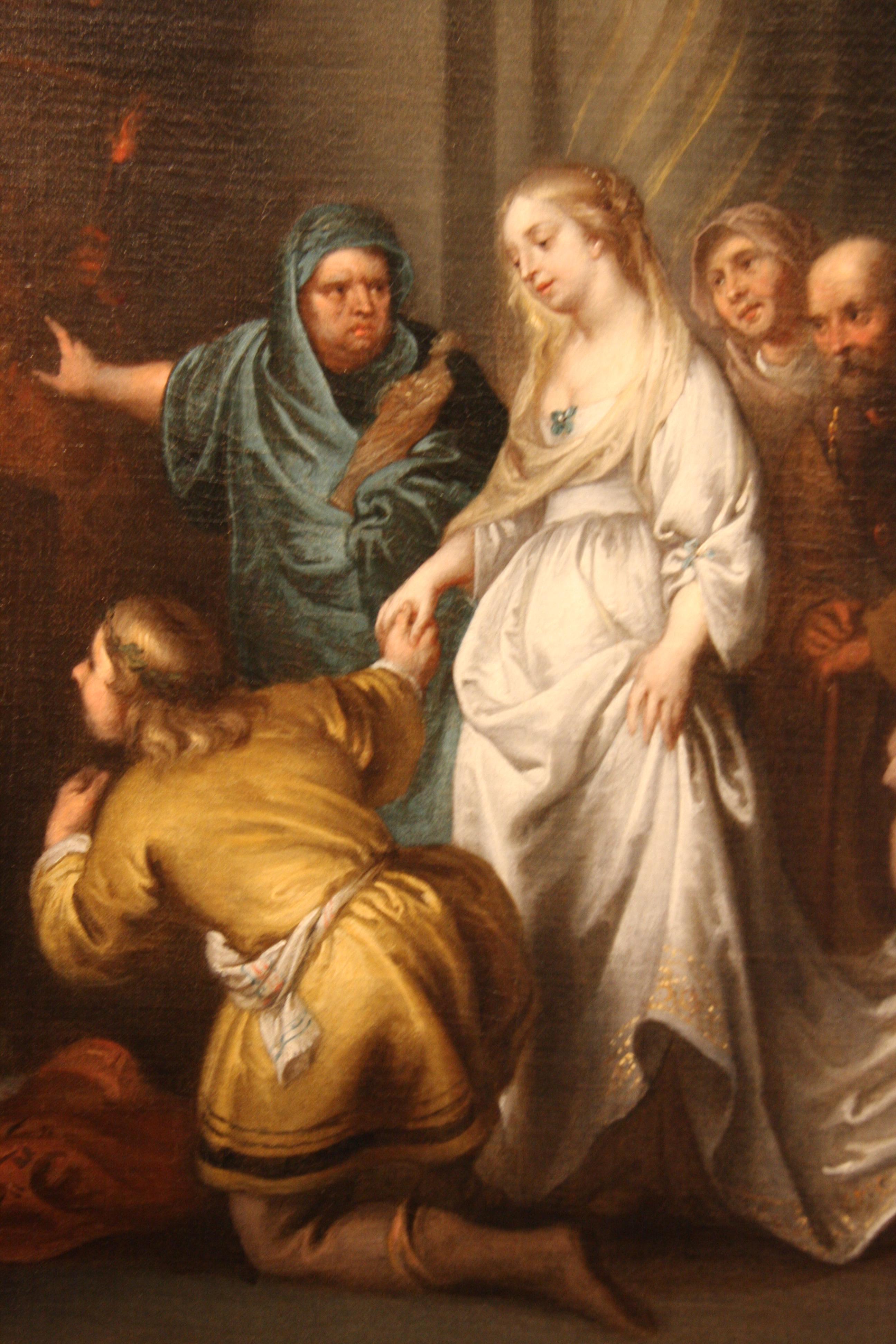 Kontinenz von Scipio, Erasmus Quellinus, Schule Rubens, Barockkunst, Alter Meister im Angebot 4