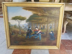 Civil War Battle Showing Union Troops in Battle