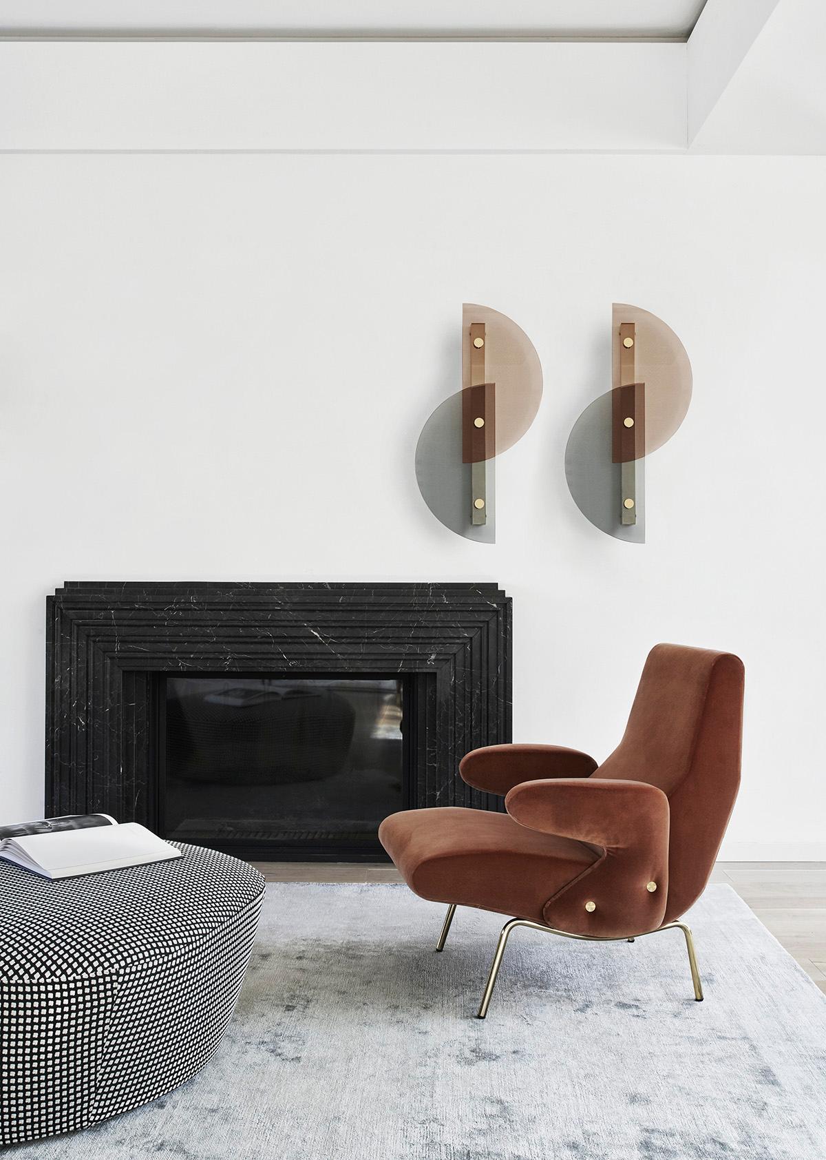 Italian Erberto Carboni 'Delfino' Lounge Chair and Ottoman for Arflex For Sale