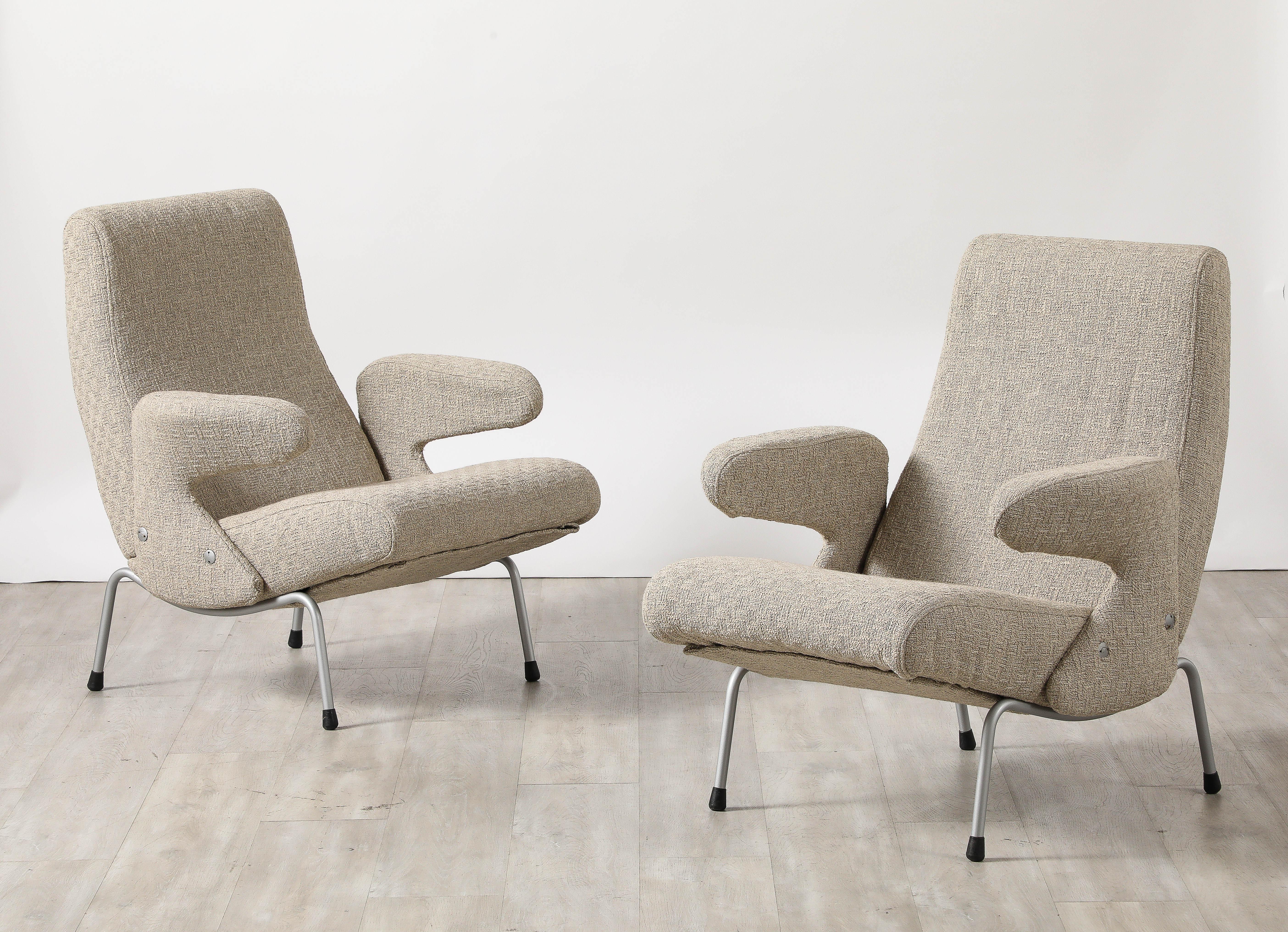 Pareja de sillones Erberto Carboni 'Delfino' para Arflex, 1954 en venta 3