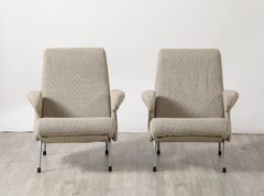 Paire de chaises longuesDelfino d'Erberto Carboni pour Arflex, 1954