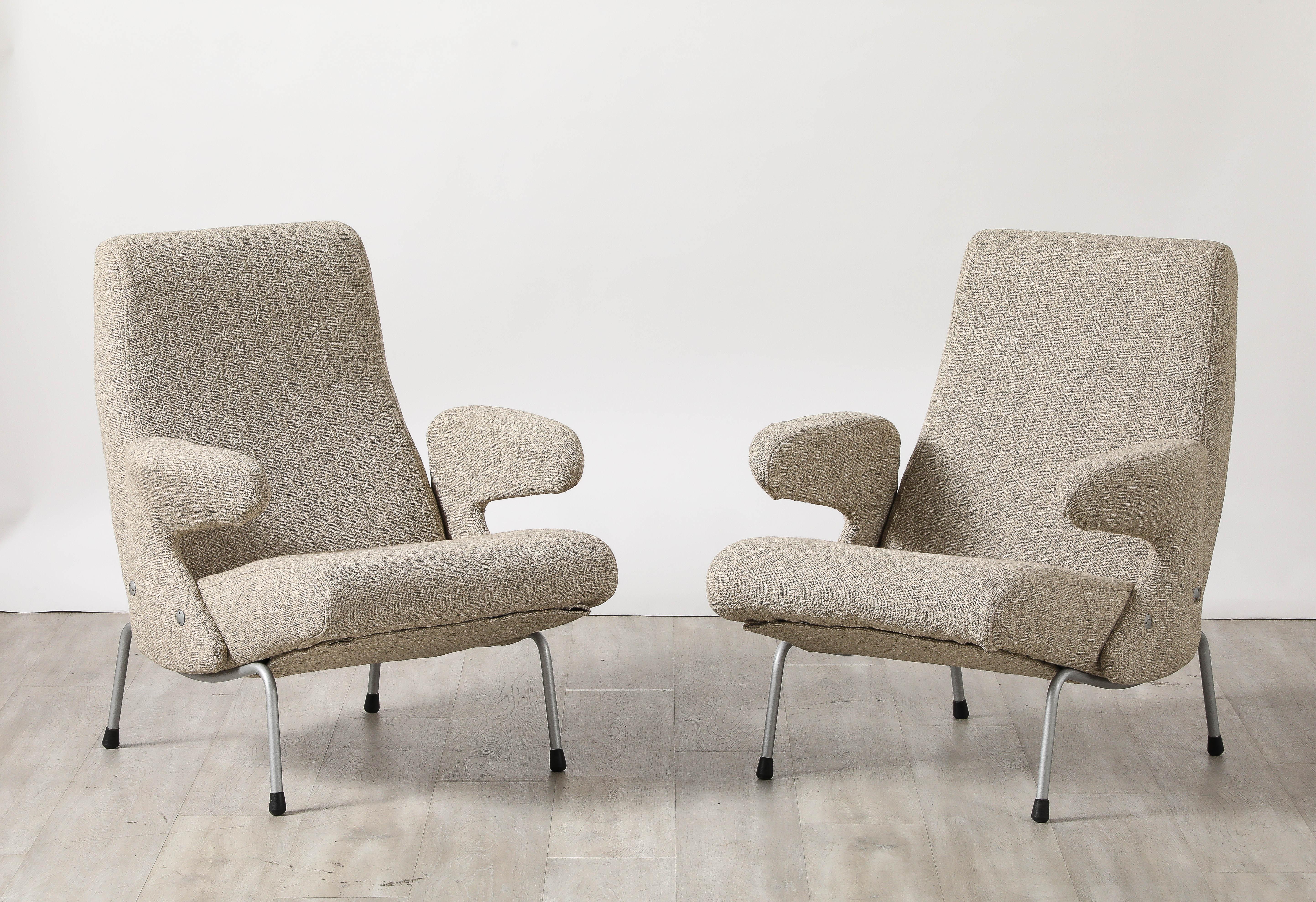Pareja de sillones Erberto Carboni 'Delfino' para Arflex, 1954 Italiano en venta