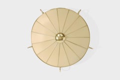 Erco Leuchten, Lampada da incasso, Ottone, Fabrice, Germania, anni '50