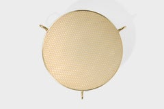 Erco Leuchten, montatura ad incasso, ottone, carta, Germania, anni '50