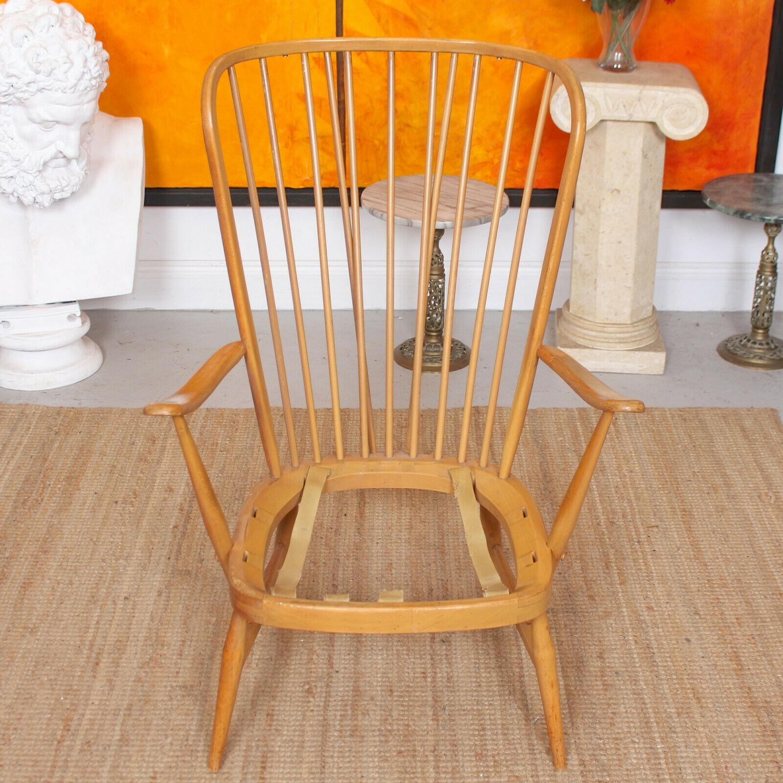 Ercol Armchair Vintage Lounge Chair For Sale 3