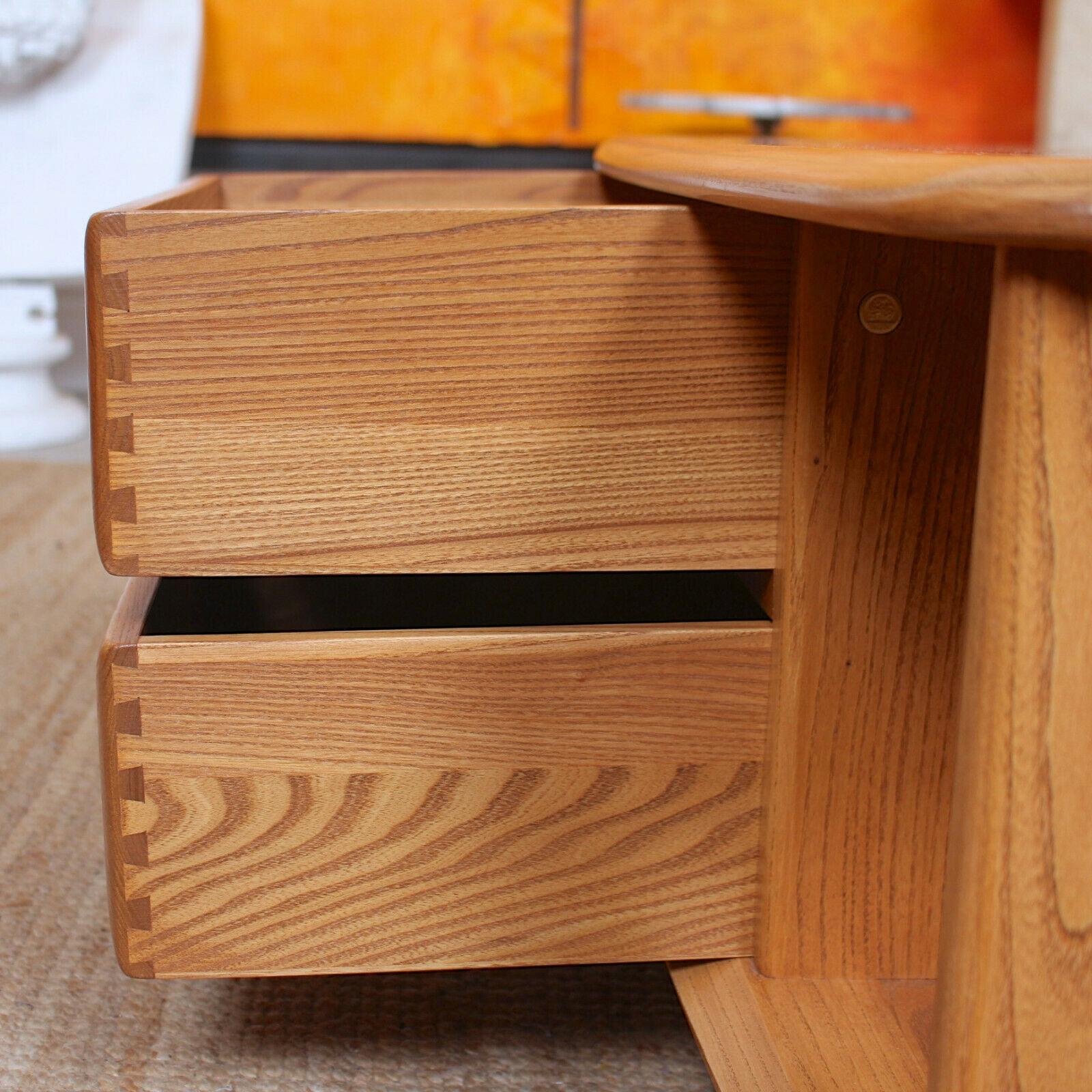 Ercol Coffee Table Pandoras Box Elm For Sale 3