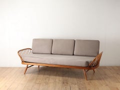 Ercol Day Bed Studio Couch Sofa Vintage Midcentury