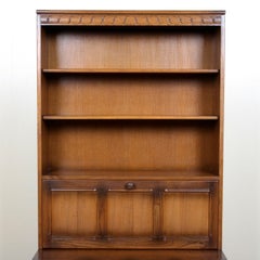 Ercol Golden Dawn Dresser Cocktail Display Drinks Cabinet Elm Mural