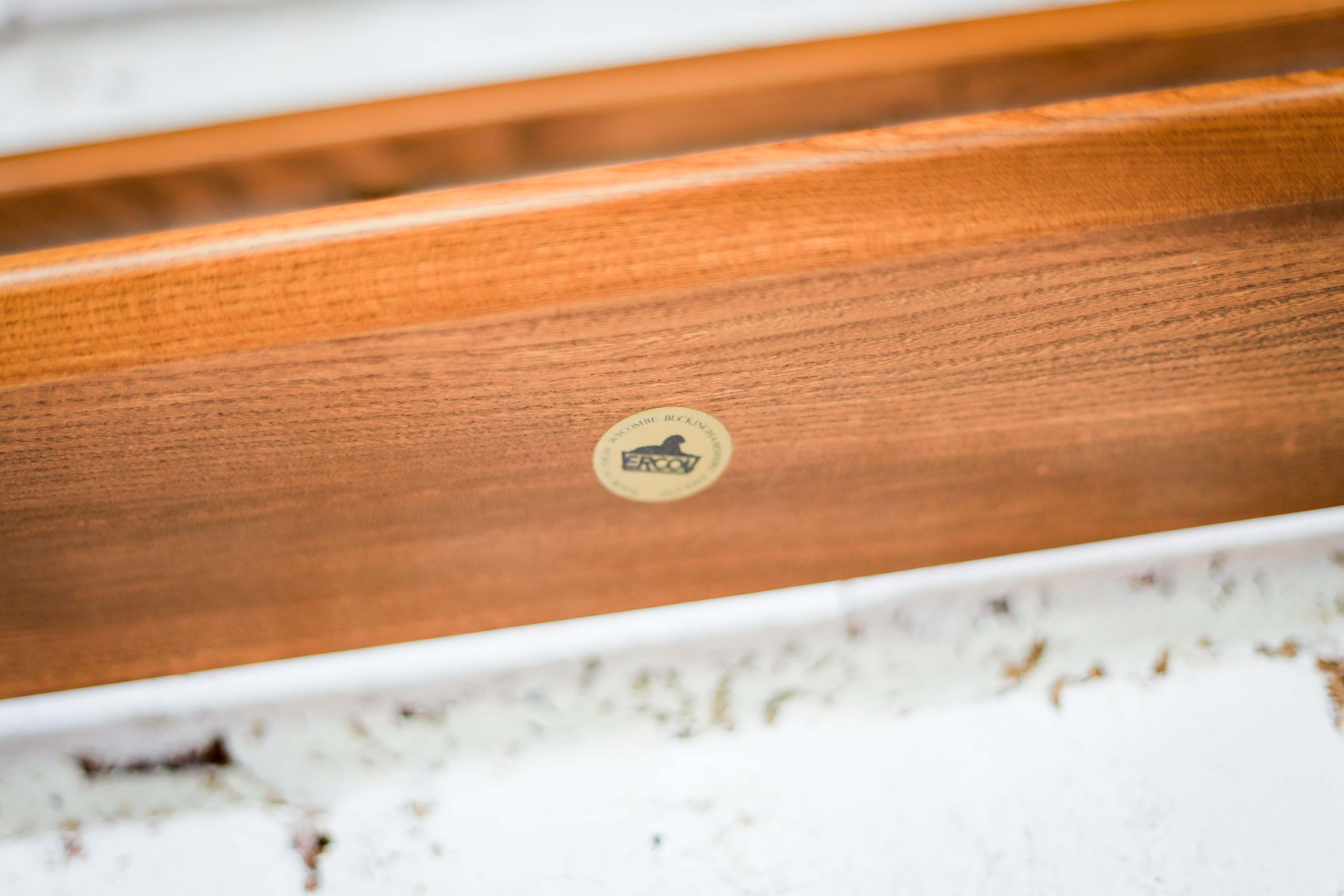 English Ercol Light Elm Plate Rack, 1950s UK For Sale