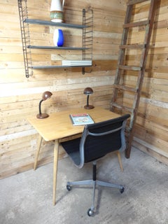 Ercol Solid Wood Minimalist Desk by Lucian Ercolani