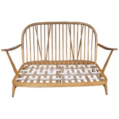 Ercol Spindleback Settee and Lounge Chair Set