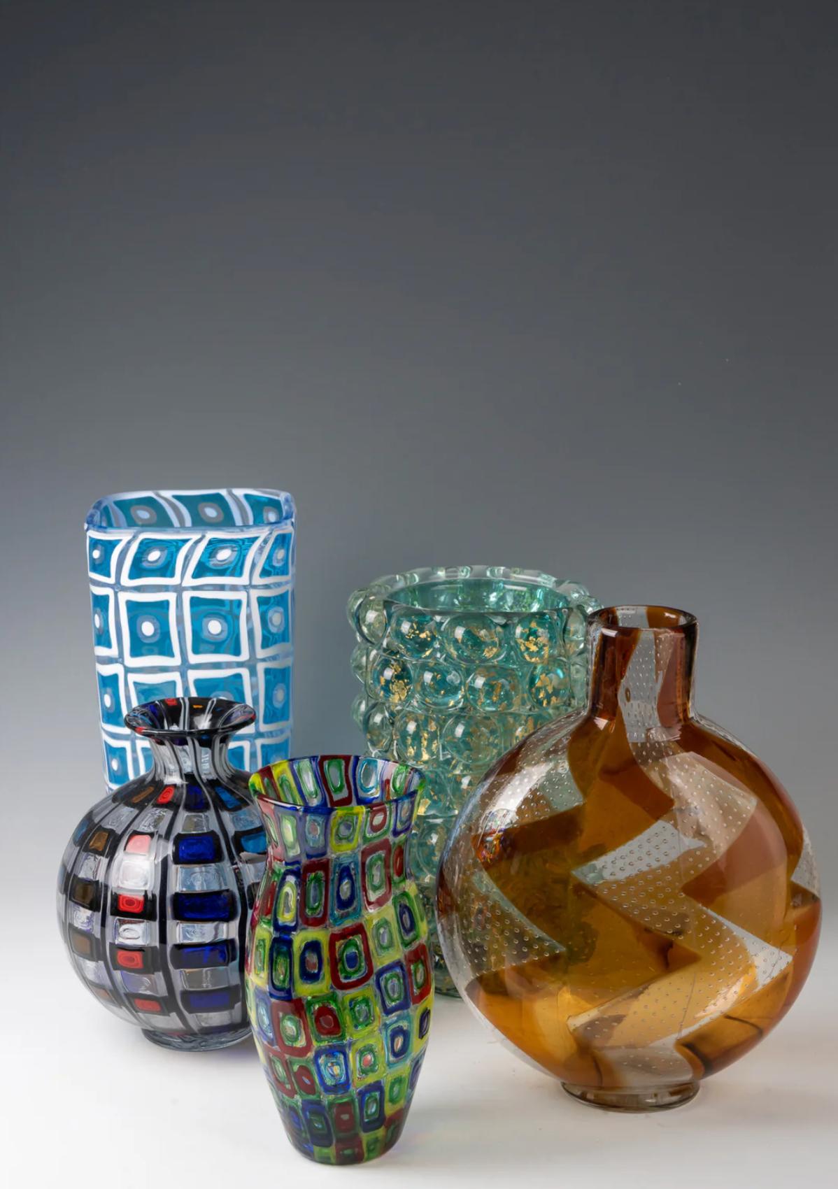 Ercole Barovier (1889-1974), vaso 'Diamantati', 1960 in vendita 2