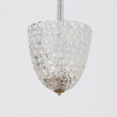 Lampadario di Ercole Barovier degli anni '40 della serie "Lenti