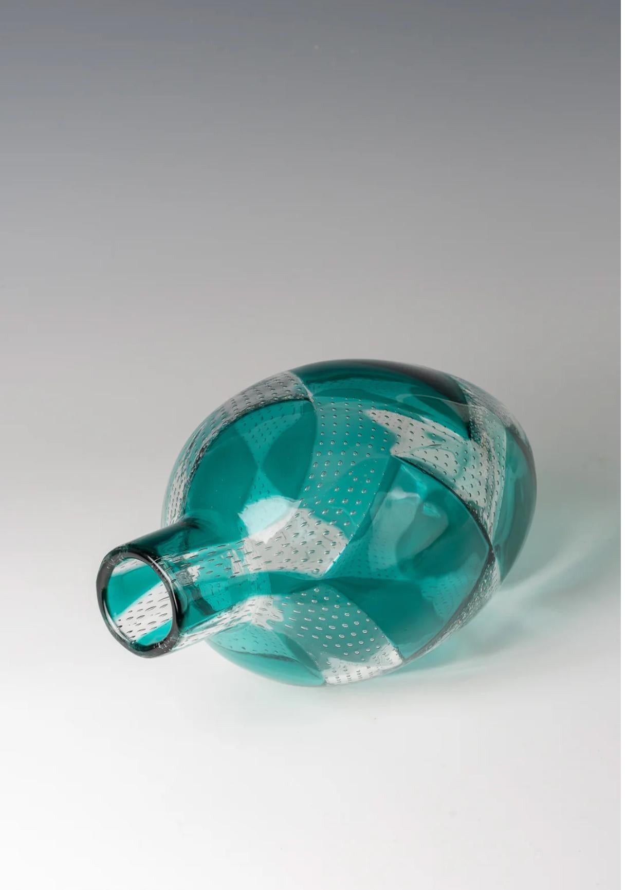 Ercole Barovier, a rare 'Intarsio' vase 'ca. 1963 In Excellent Condition For Sale In Zurich, CH