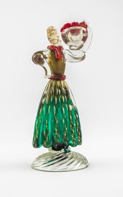 ERCOLE BAROVIER Artistic Blown Murano Glass ca.1950