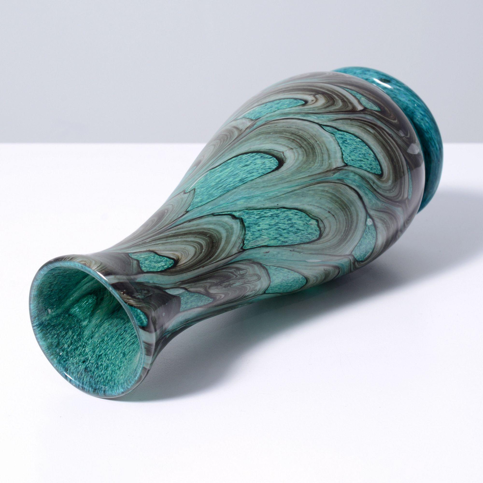 Ercole Barovier Jarrón BARBARICO OPACO, Murano siglo XX en venta