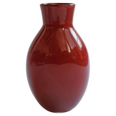 Ercole Barovier Corniola Glass Vase for Barovier & Toso, Italy 1952