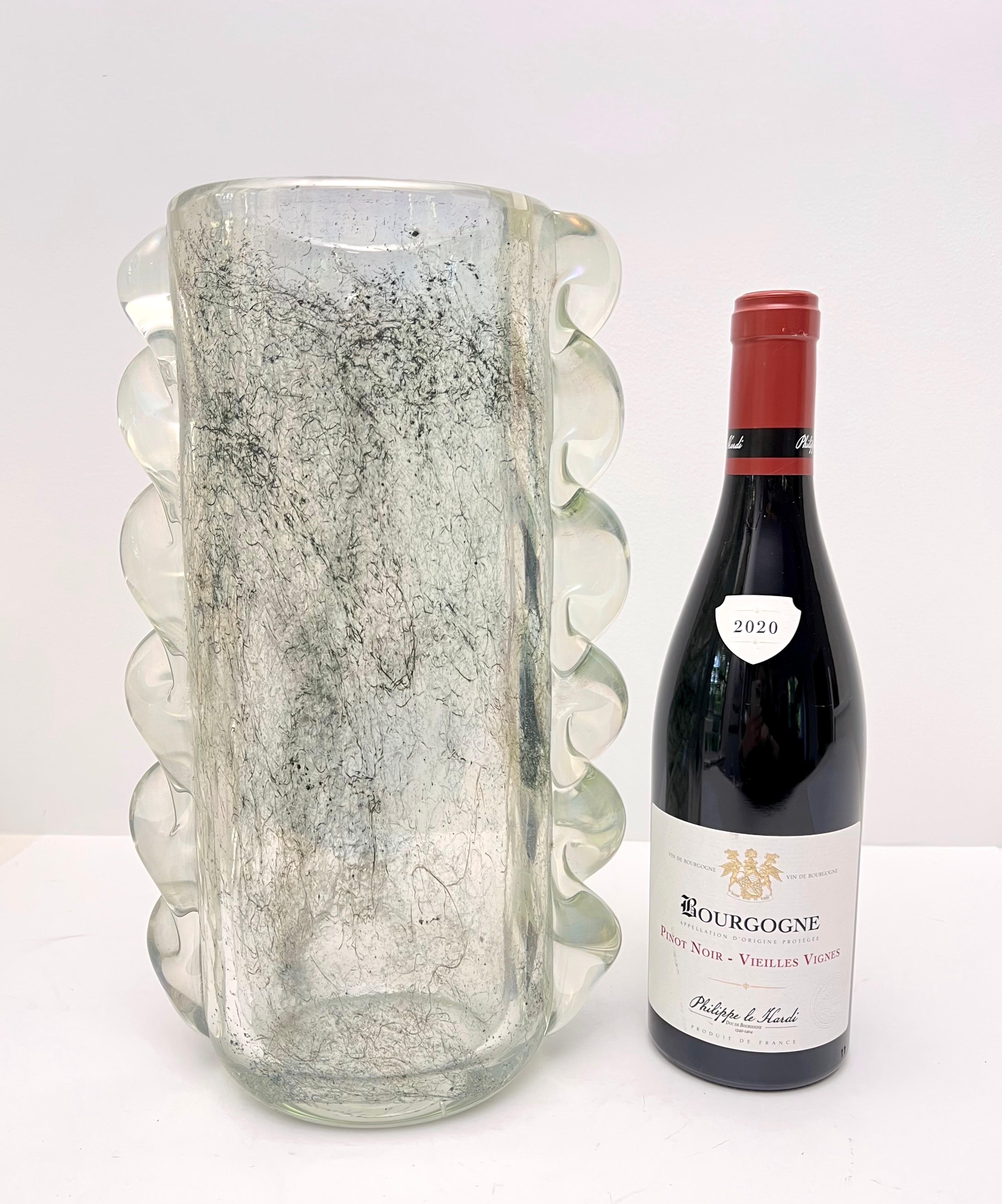 Vase aus Crepuscolo-Glas von Ercole Barovier im Angebot 2