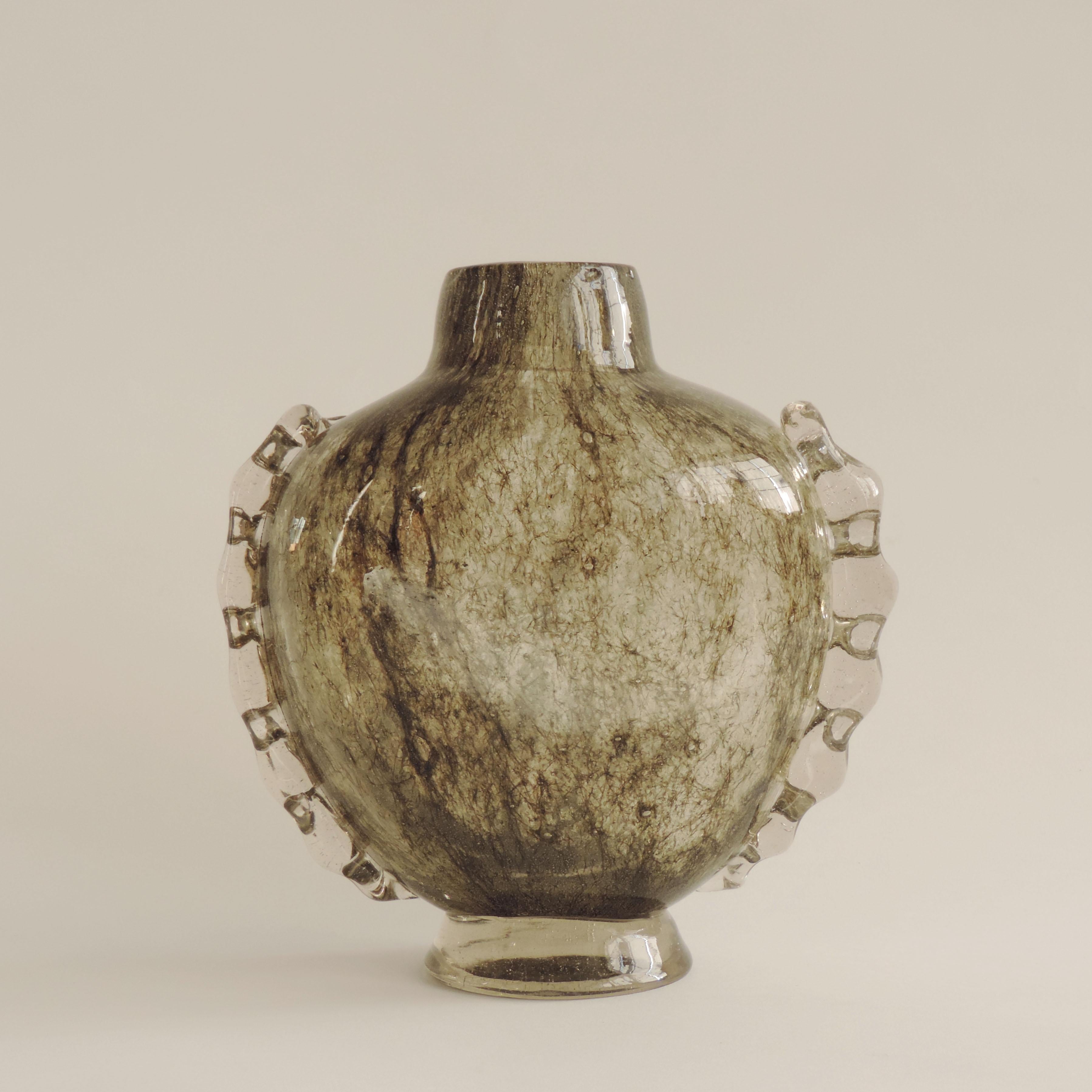 Ercole Barovier Crepuscolo vase for Ferro Toso Barovier, Italy, 1936.