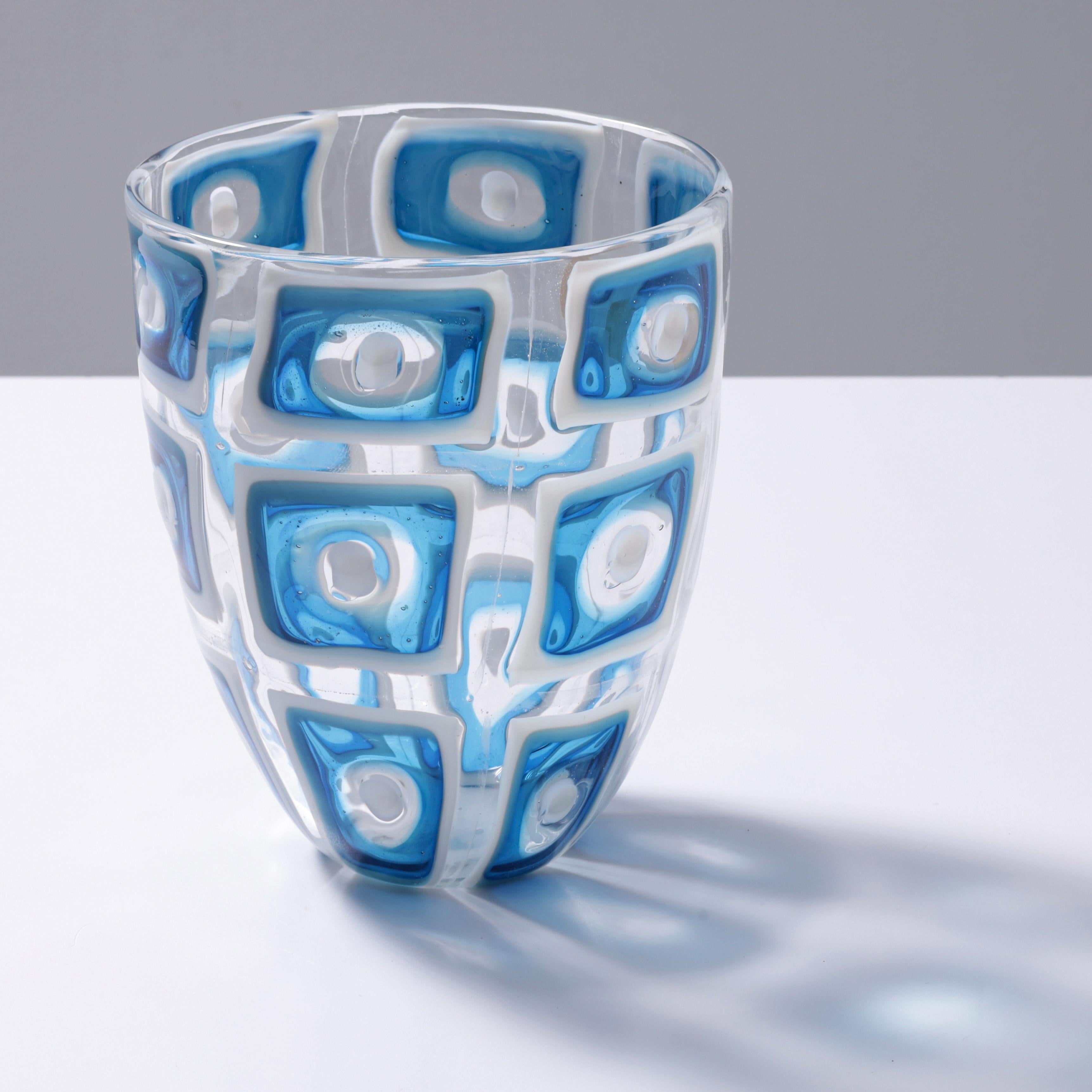 Ercole Barovier DORICO Vase, Murano (Italienisch) im Angebot