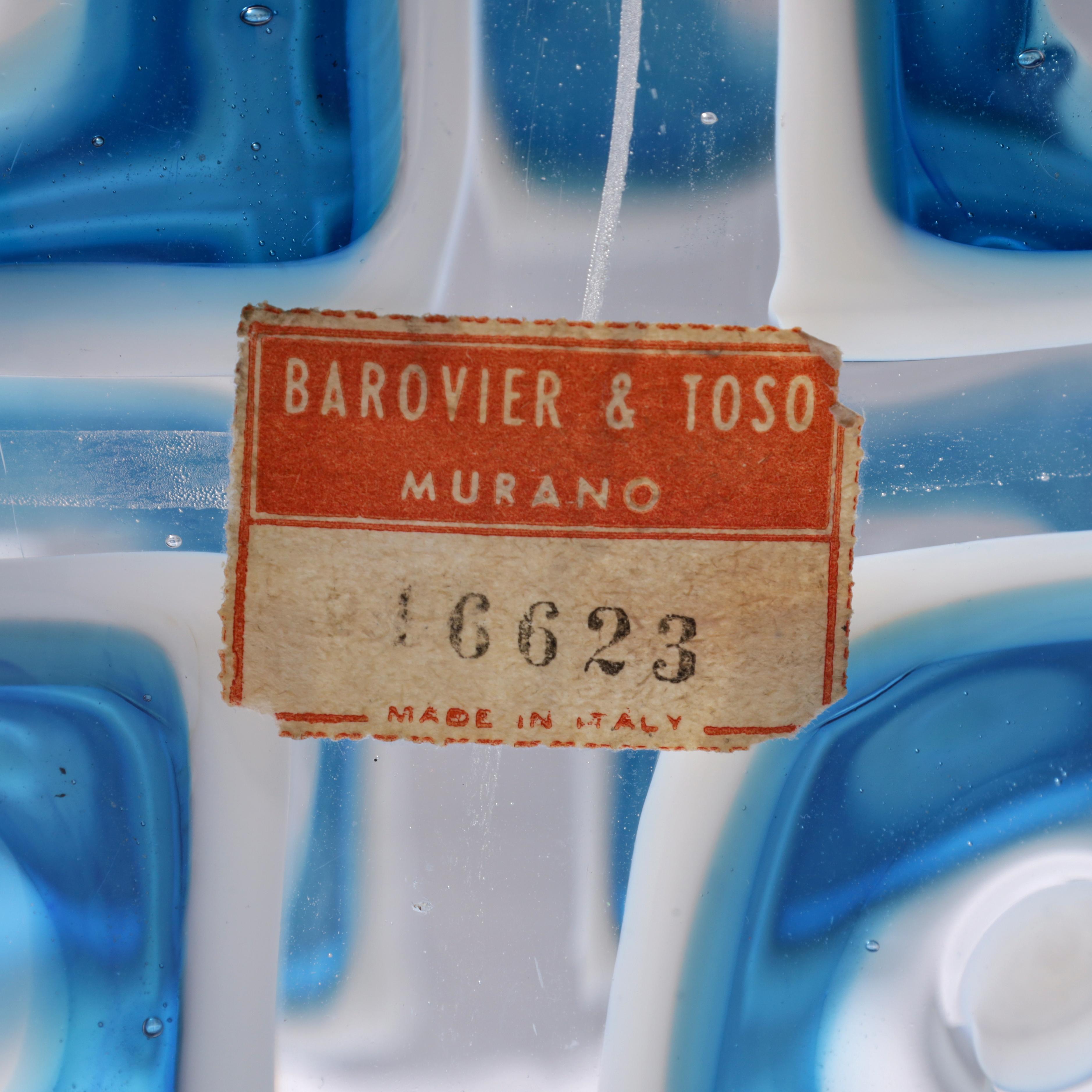 Ercole Barovier DORICO Vase, Murano (Geblasenes Glas) im Angebot