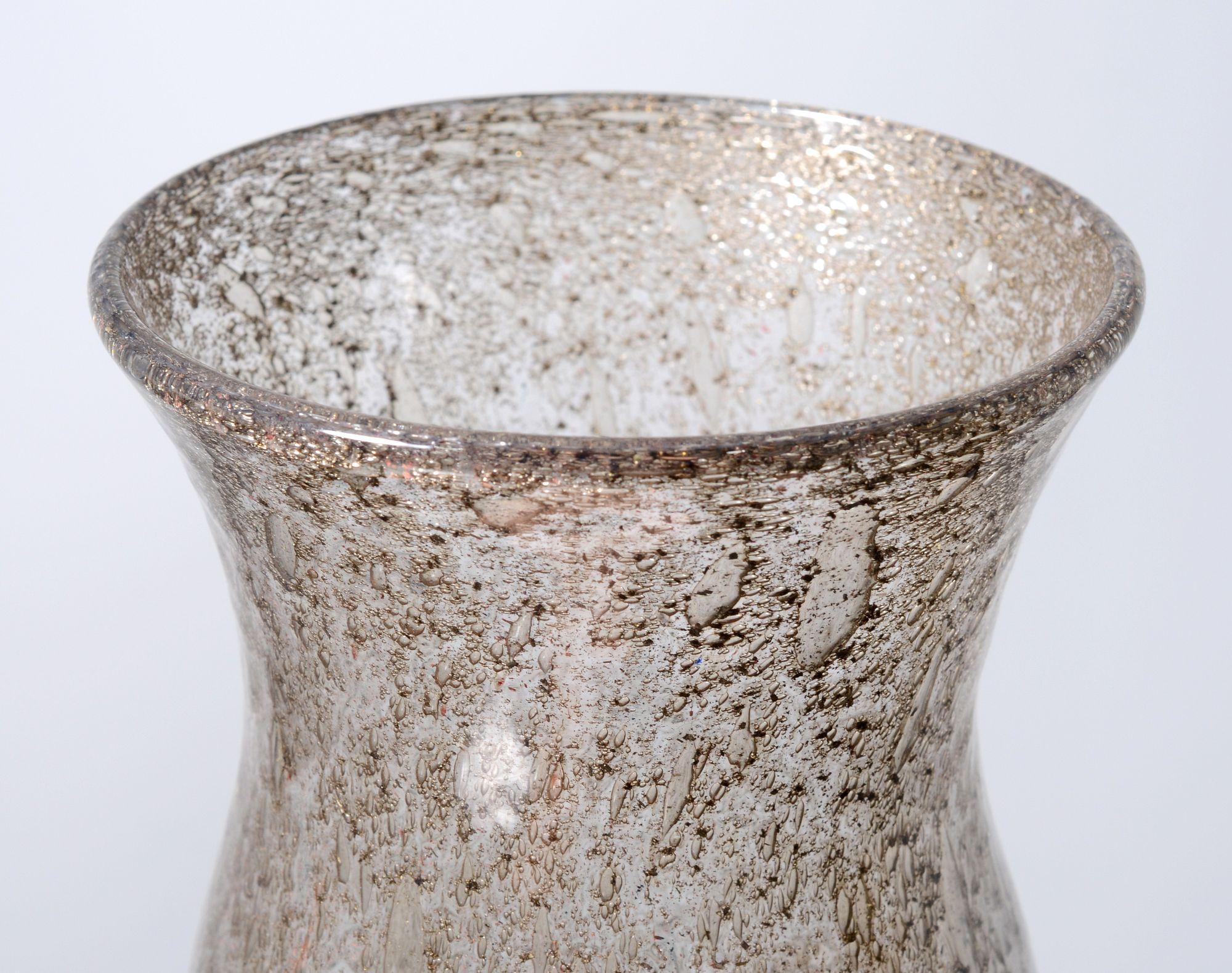 Vase EFESO von Ercole Barovier, Murano im Zustand „Gut“ im Angebot in Lake Worth Beach, FL