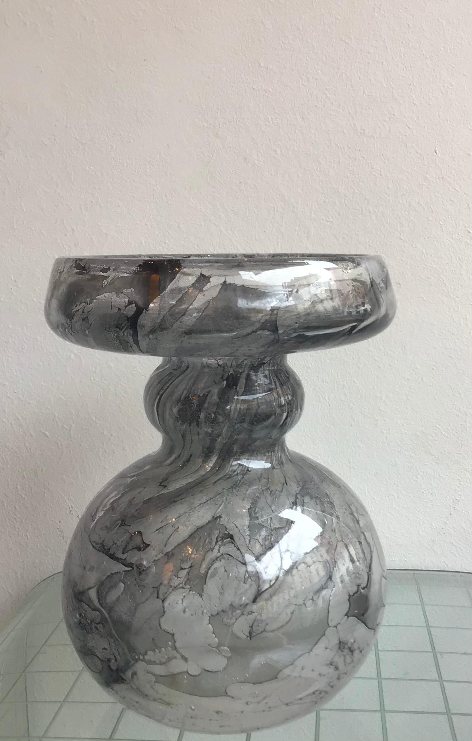 Ercole Barovier “Efeso” Vase Murano Glass, 1960, Italy In Excellent Condition For Sale In Milano, IT