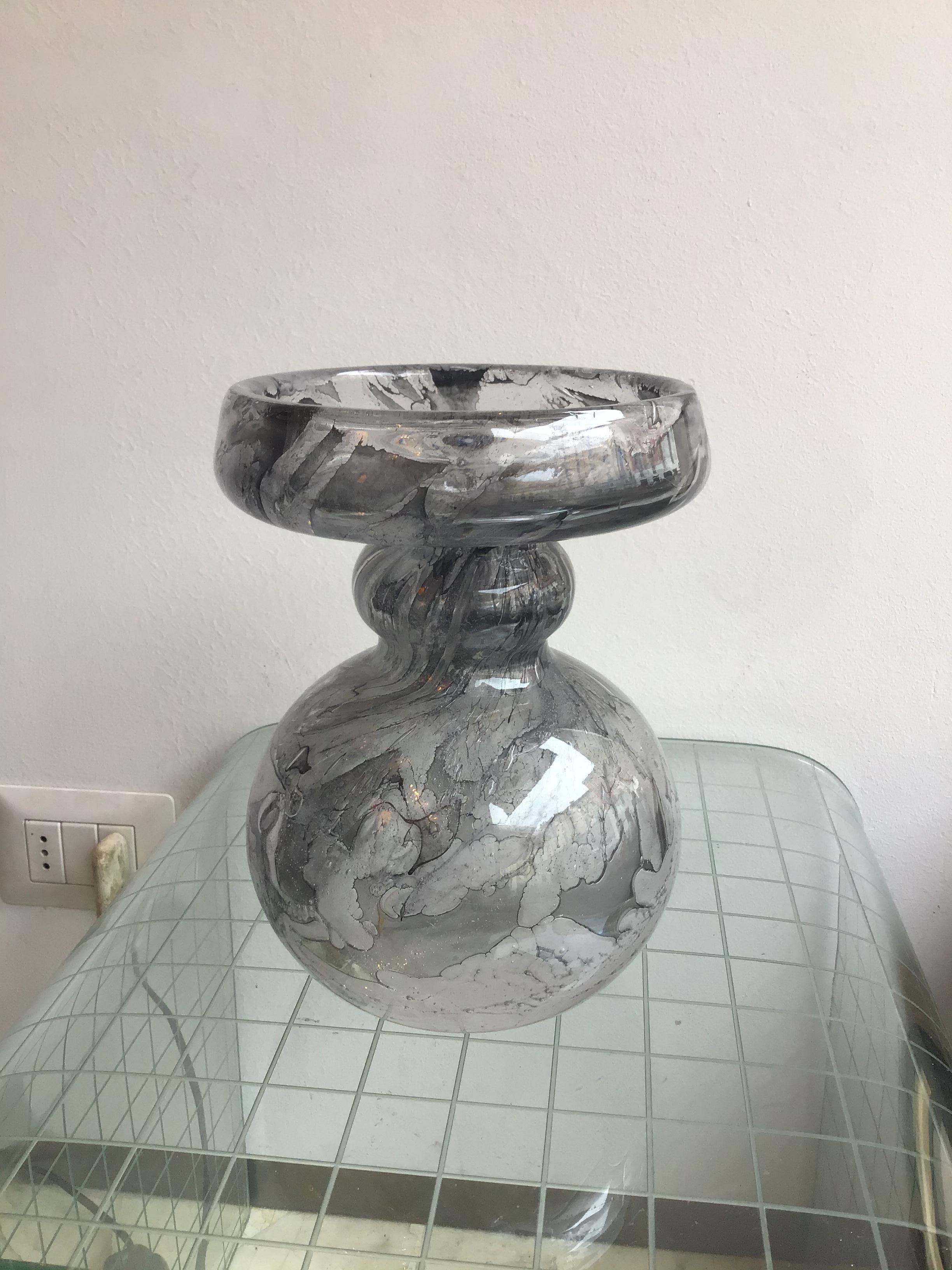 Ercole Barovier “Efeso” Vase Murano Glass, 1960, Italy For Sale 3