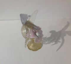 Ercole Barovier for Barovier and Toso Murano Sculpture Bird in Flight