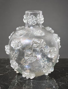 Ercole Barovier for Barovier & Toso “A Stelle” Murano Glass Vase, Italy, 1937