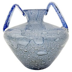 Ercole Barovier for Barovier & Toso "Efeso" Series Double Handled Vase