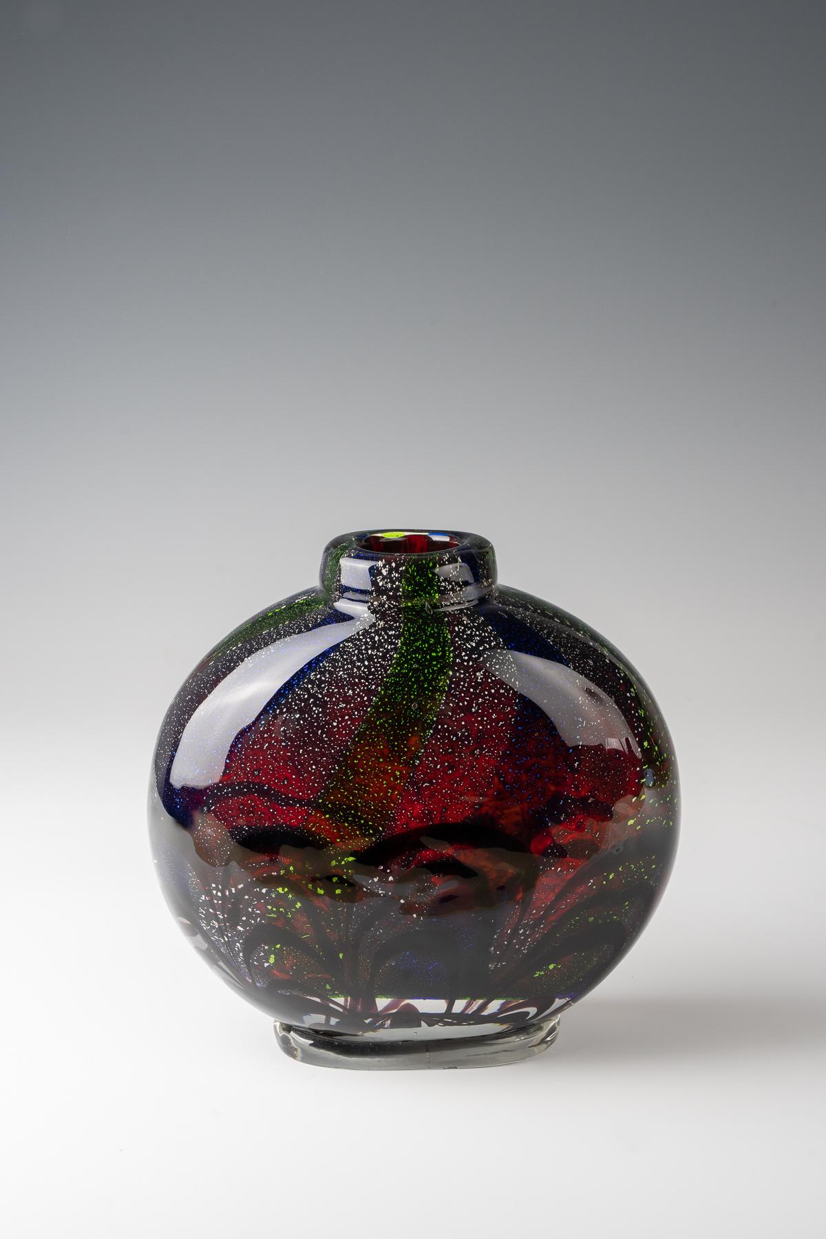 Ercole Barovier, vaso in vetro 'Oriente', 1940 ca. In condizioni buone in vendita a Zurich, CH