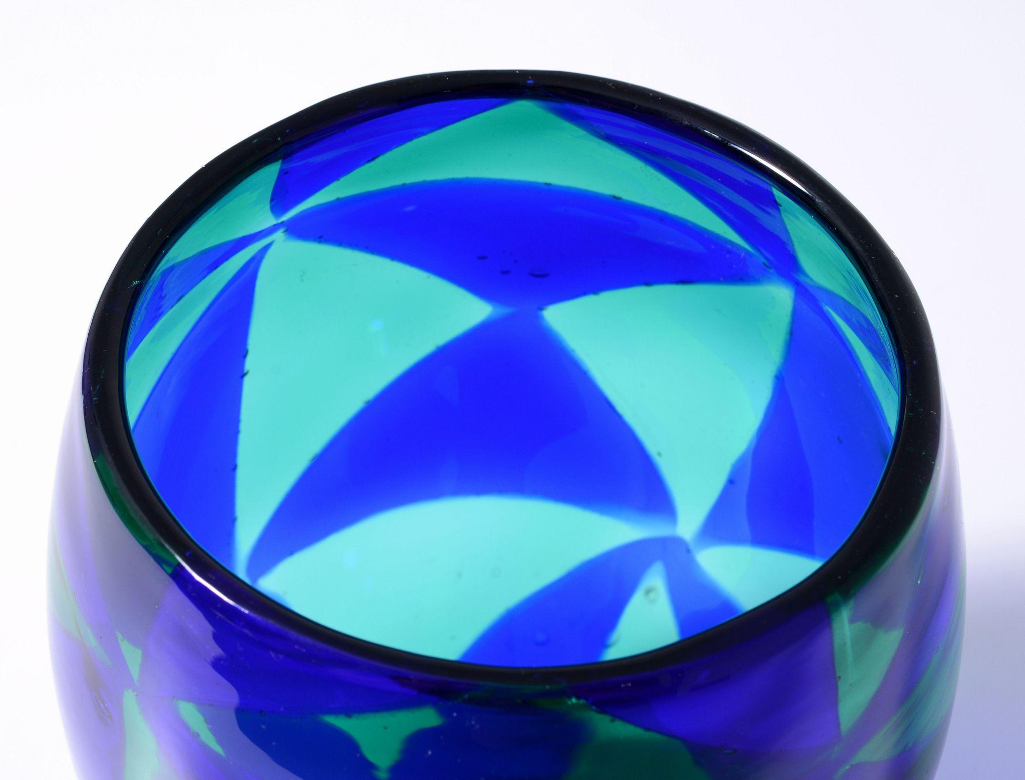 Vase INTARSIO Ercole Barovier, Murano Bon état - En vente à Lake Worth Beach, FL